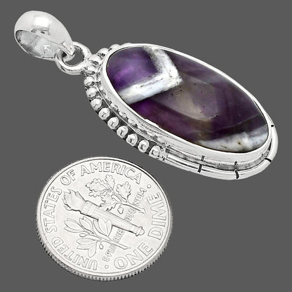 Natural Chevron Amethyst Pendant P-1058 SDP153858