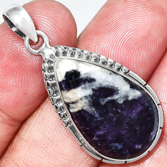 Natural Morado Jasper Pendant P-1058 SDP153861