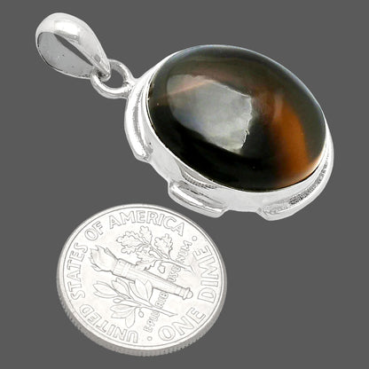 Natural Montana Agate - USA Pendant P-1072 SDP153883