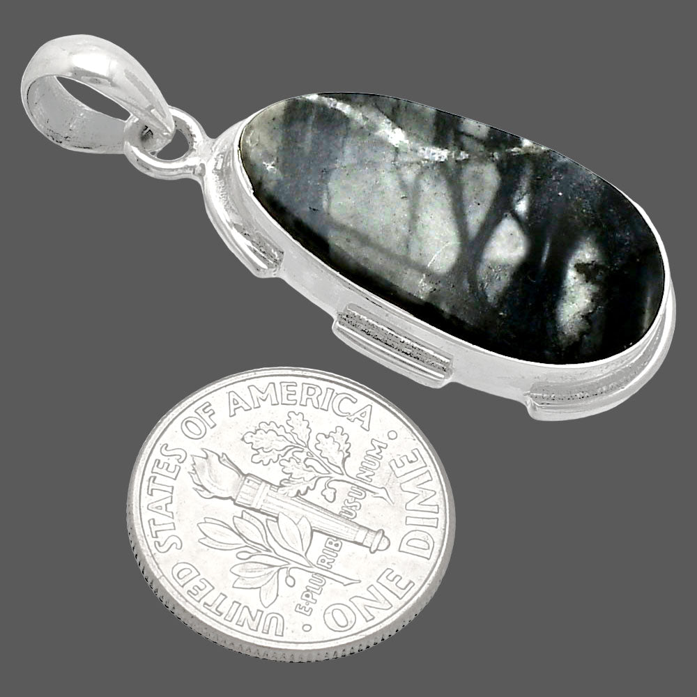 Natural Picasso Jasper Pendant P-1072 SDP153884