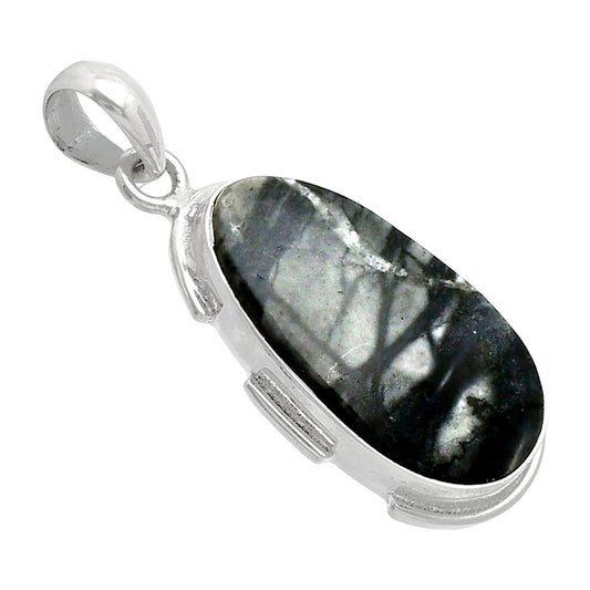 Natural Picasso Jasper Pendant P-1072 SDP153884