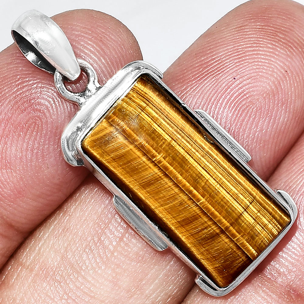 Natural Tiger Eye - Africa Pendant P-1072 SDP153885