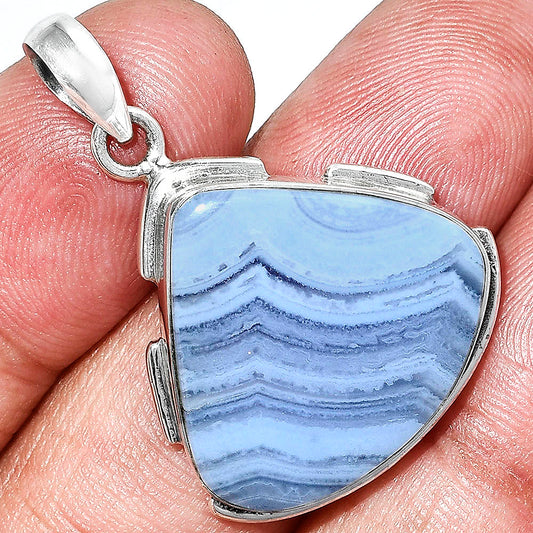Blue Lace Agate - South Africa Pendant P-1072 SDP153901