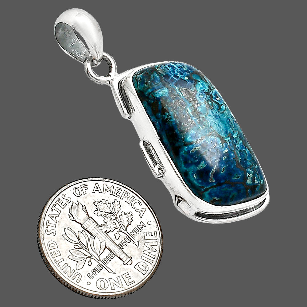 Natural Shattuckite - USA Pendant P-1072 SDP153902