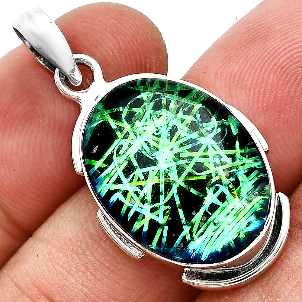 Dichroic Glass Pendant P-1072 SDP153911