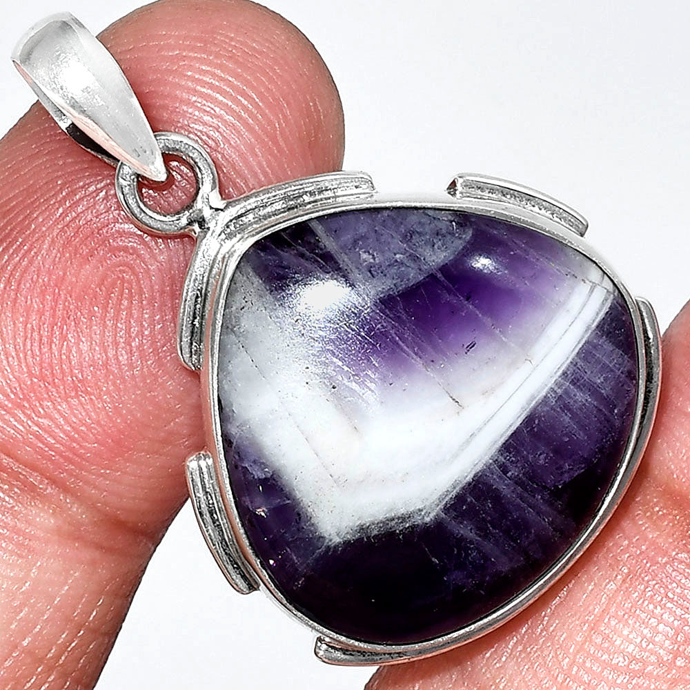 Natural Chevron Amethyst Pendant P-1072 SDP153917