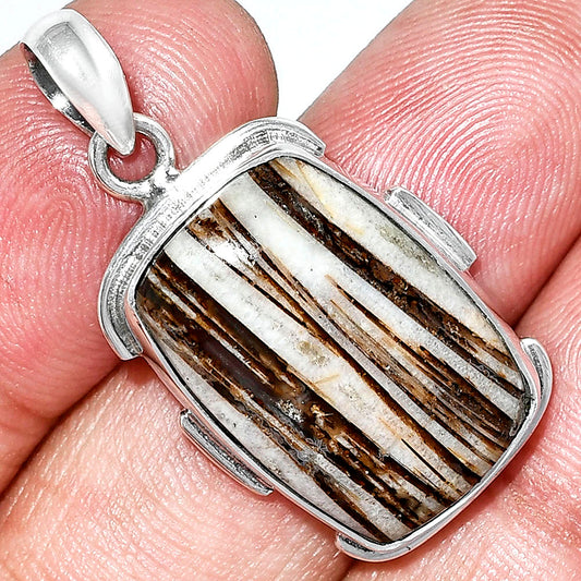 Natural Stick Agate Pendant P-1072 SDP153921