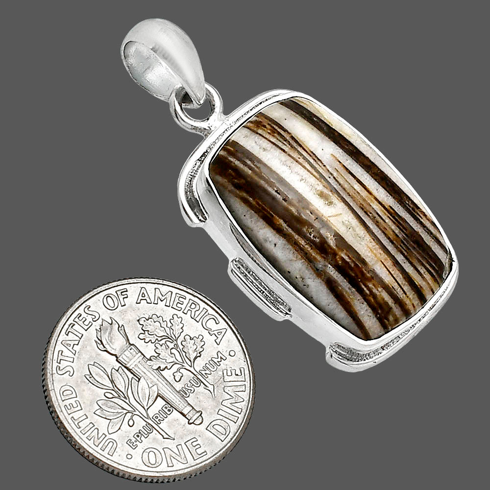 Natural Stick Agate Pendant P-1072 SDP153921