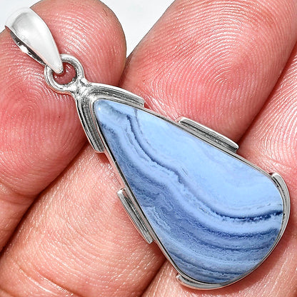 Blue Lace Agate - South Africa Pendant P-1072 SDP153930