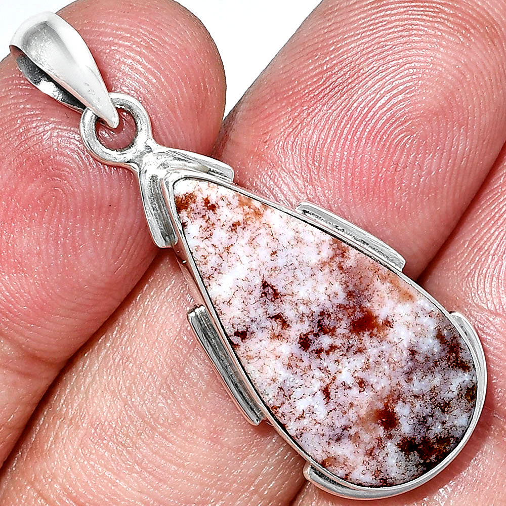 Natural Red Moss Agate Pendant P-1072 SDP153931