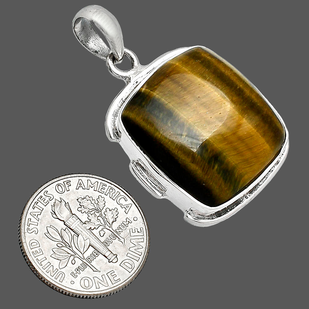Natural Tiger Eye - Africa Pendant P-1072 SDP153948