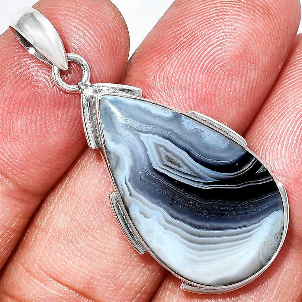 Natural Banded Onyx Pendant P-1072 SDP153953