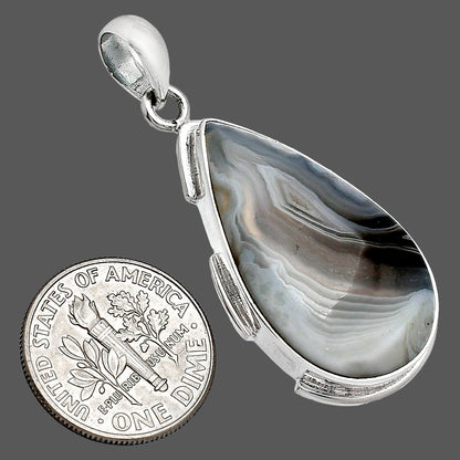 Natural Banded Onyx Pendant P-1072 SDP153953