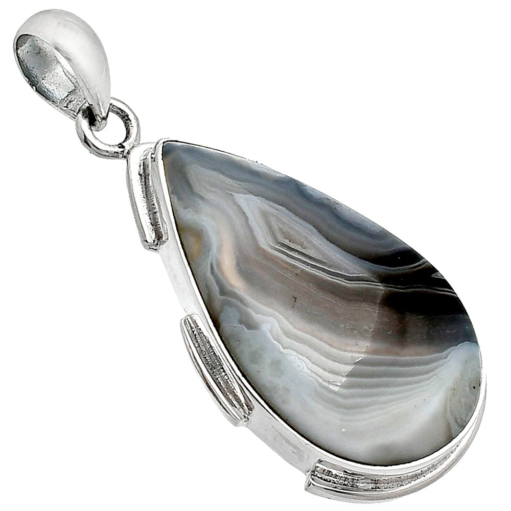 Natural Banded Onyx Pendant P-1072 SDP153953