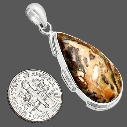 Natural Rosetta Picture Jasper Pendant P-1072 SDP153963