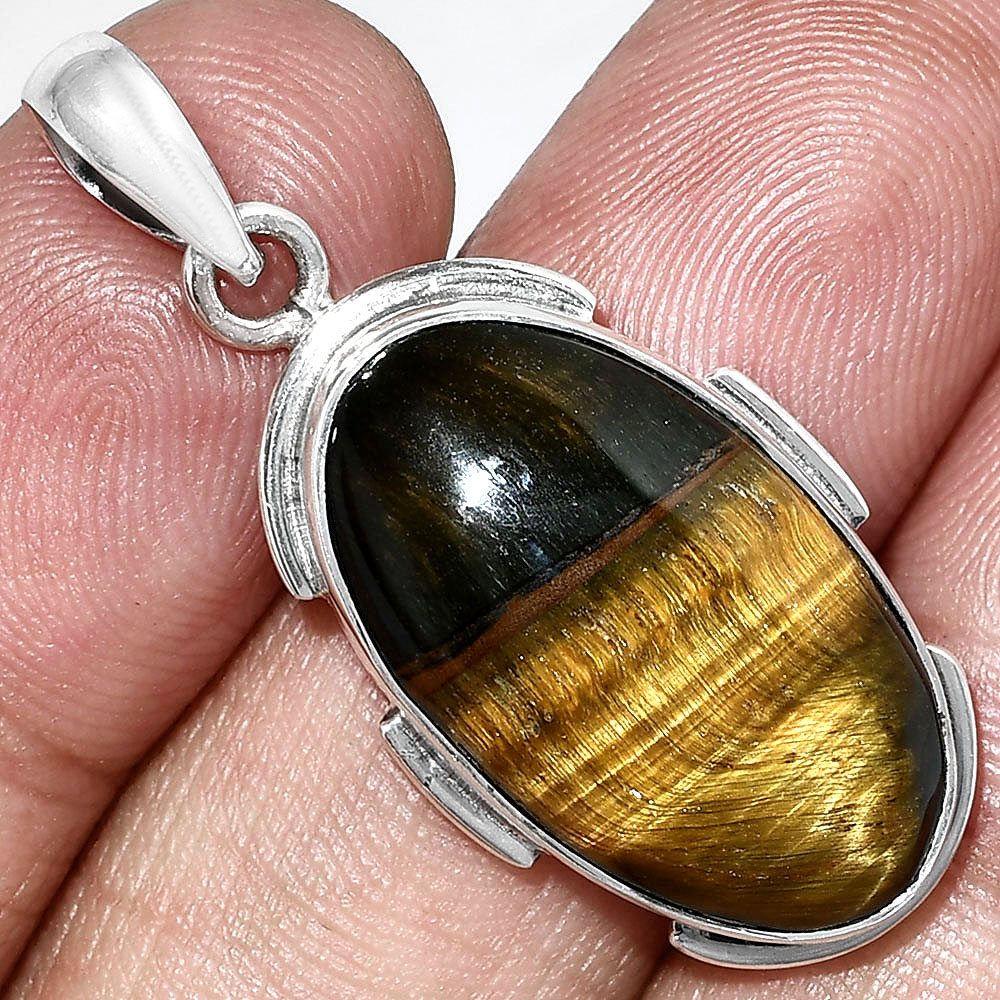 Natural Tiger Eye - Africa Pendant P-1072 SDP153978
