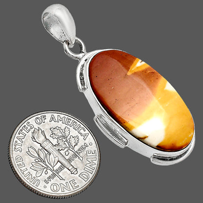 Natural Red Mookaite Pendant P-1072 SDP153979