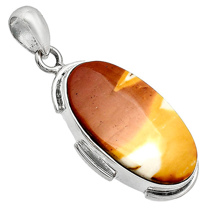 Natural Red Mookaite Pendant P-1072 SDP153979