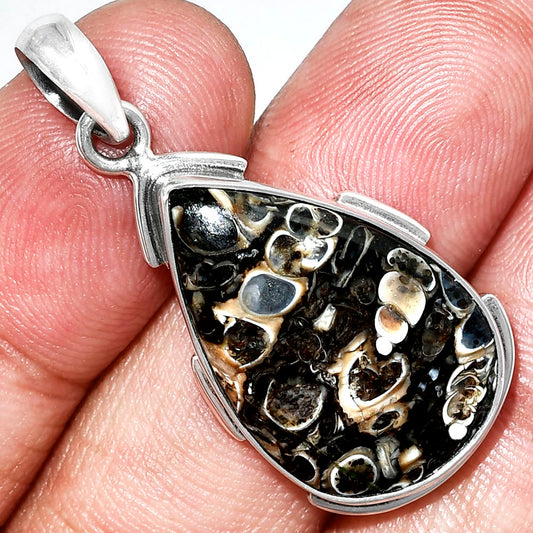 Natural Turtella Jasper - USA Pendant P-1072 SDP153984