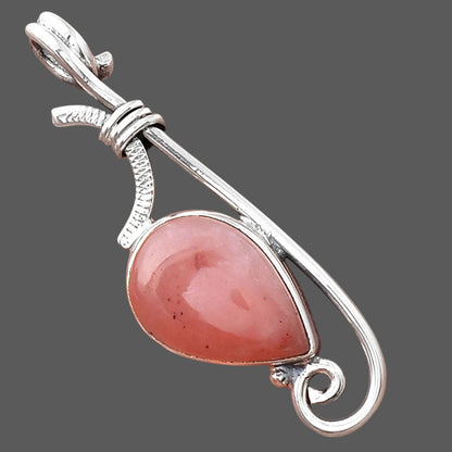 Natural Guava Quartz - Brazil Pendant P-1682 SDP154011