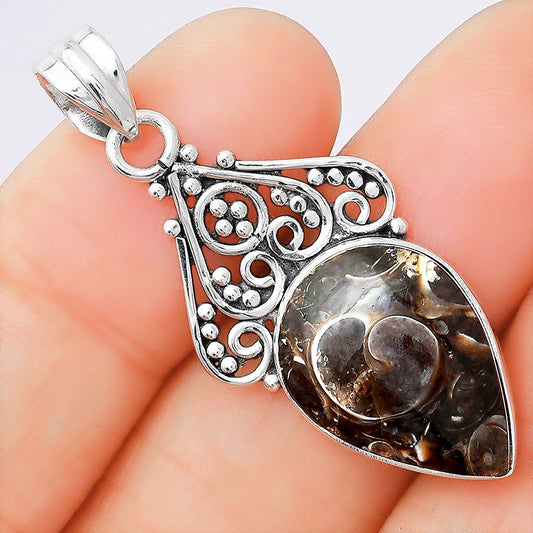 Natural Turtella Jasper - USA Pendant P-1541 SDP154014