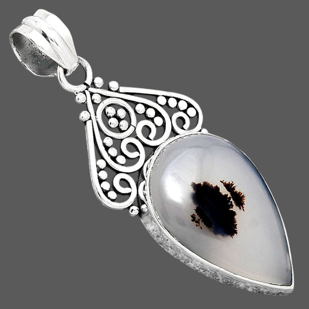 Natural Montana Agate - USA Pendant P-1541 SDP154015