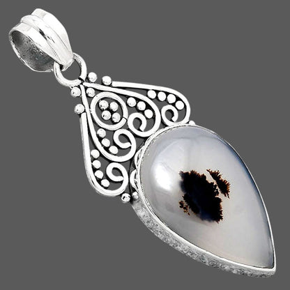 Natural Montana Agate - USA Pendant P-1541 SDP154015