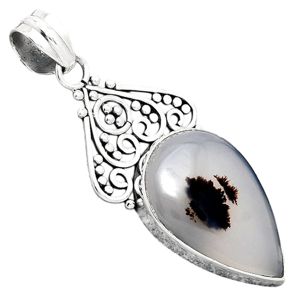Natural Montana Agate - USA Pendant P-1541 SDP154015