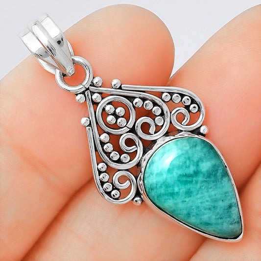 Natural Paraiba Amazonite Pendant P-1541 SDP154020