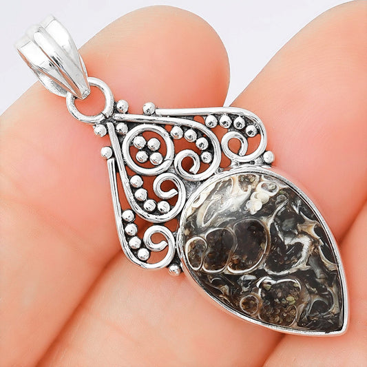 Natural Turtella Jasper - USA Pendant P-1541 SDP154021