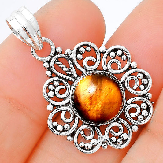 Natural Tiger Eye - Africa Pendant P-1699 SDP154029
