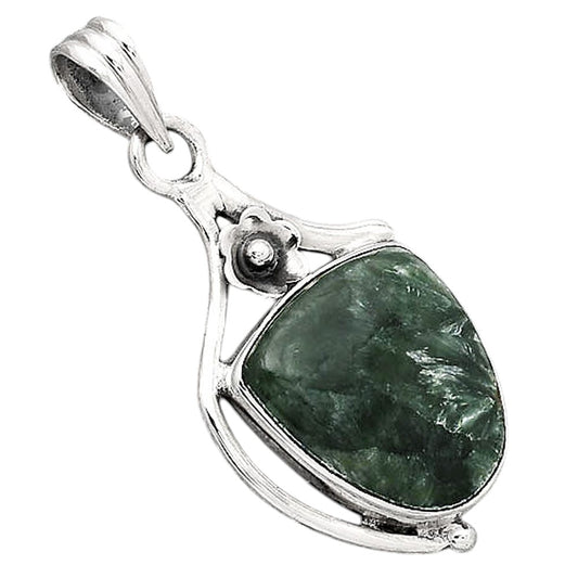 Natural Russian Seraphinite Pendant P-1686 SDP154044