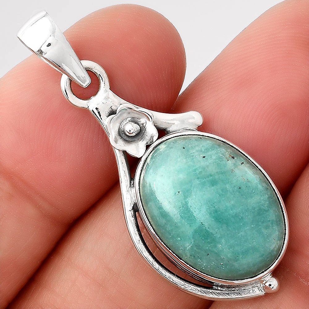 Natural Paraiba Amazonite Pendant P-1686 SDP154049