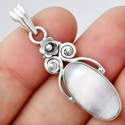 Natural Pink Aragonite Pendant P-1690 SDP154109