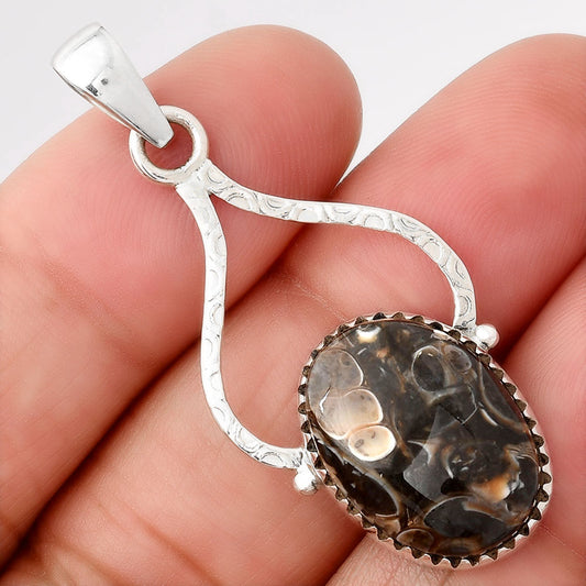 Natural Turtella Jasper - USA Pendant P-1691 SDP154125