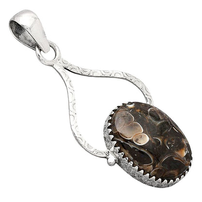 Natural Turtella Jasper - USA Pendant P-1691 SDP154125