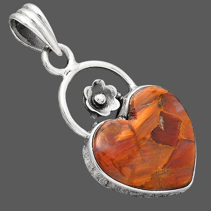Heart Natural Pietersite - Namibia Pendant P-1692 SDP154130