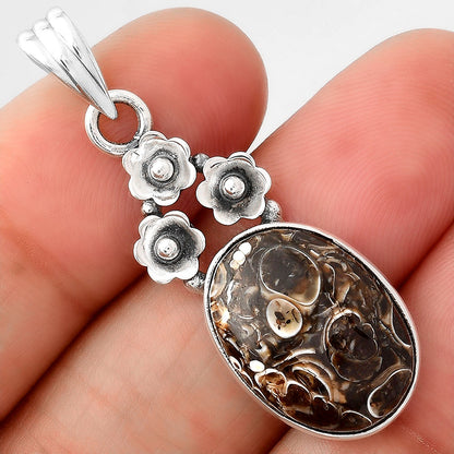 Natural Turtella Jasper - USA Pendant P-1694 SDP154150