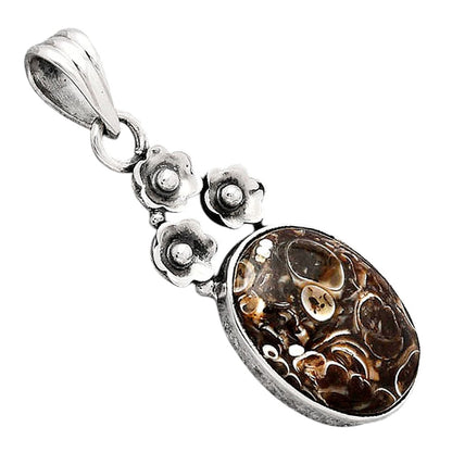 Natural Turtella Jasper - USA Pendant P-1694 SDP154150