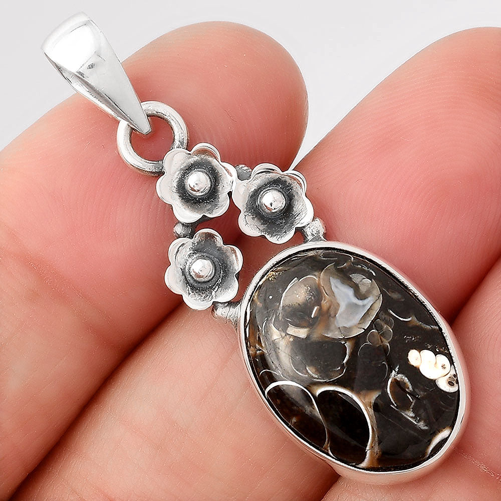 Natural Turtella Jasper - USA Pendant P-1694 SDP154152