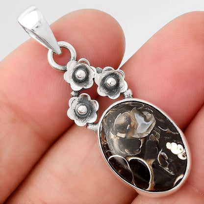 Natural Turtella Jasper - USA Pendant P-1694 SDP154152
