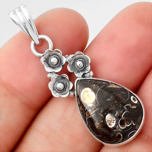 Natural Turtella Jasper - USA Pendant P-1694 SDP154154