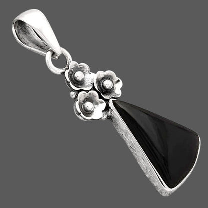 Natural Tektite Cab - Greek Pendant P-1694 SDP154158