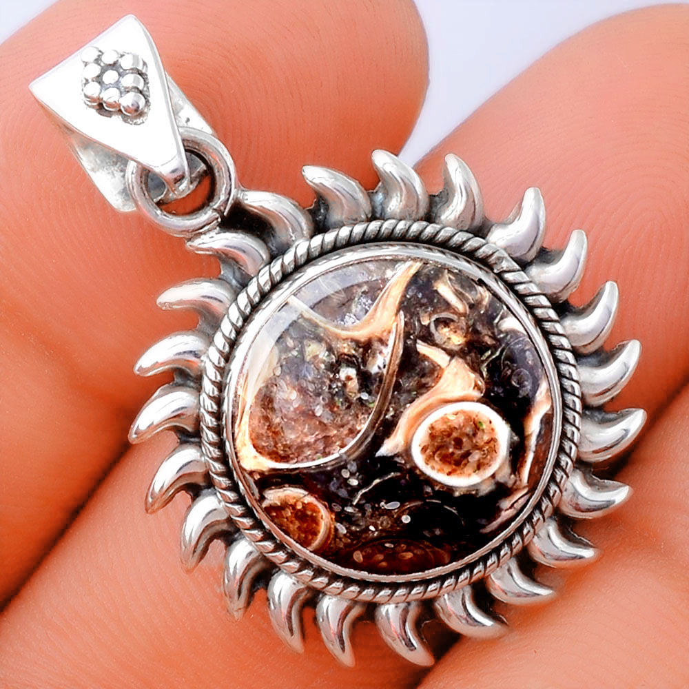 Natural Turtella Jasper - USA Pendant P-1264 SDP154172