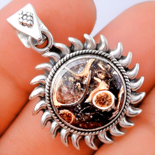 Natural Turtella Jasper - USA Pendant P-1264 SDP154172