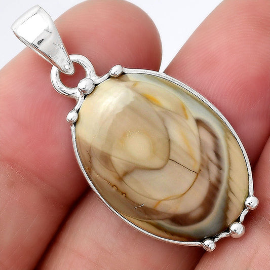 Natural Imperial Jasper Pendant P-1349 SDP154193