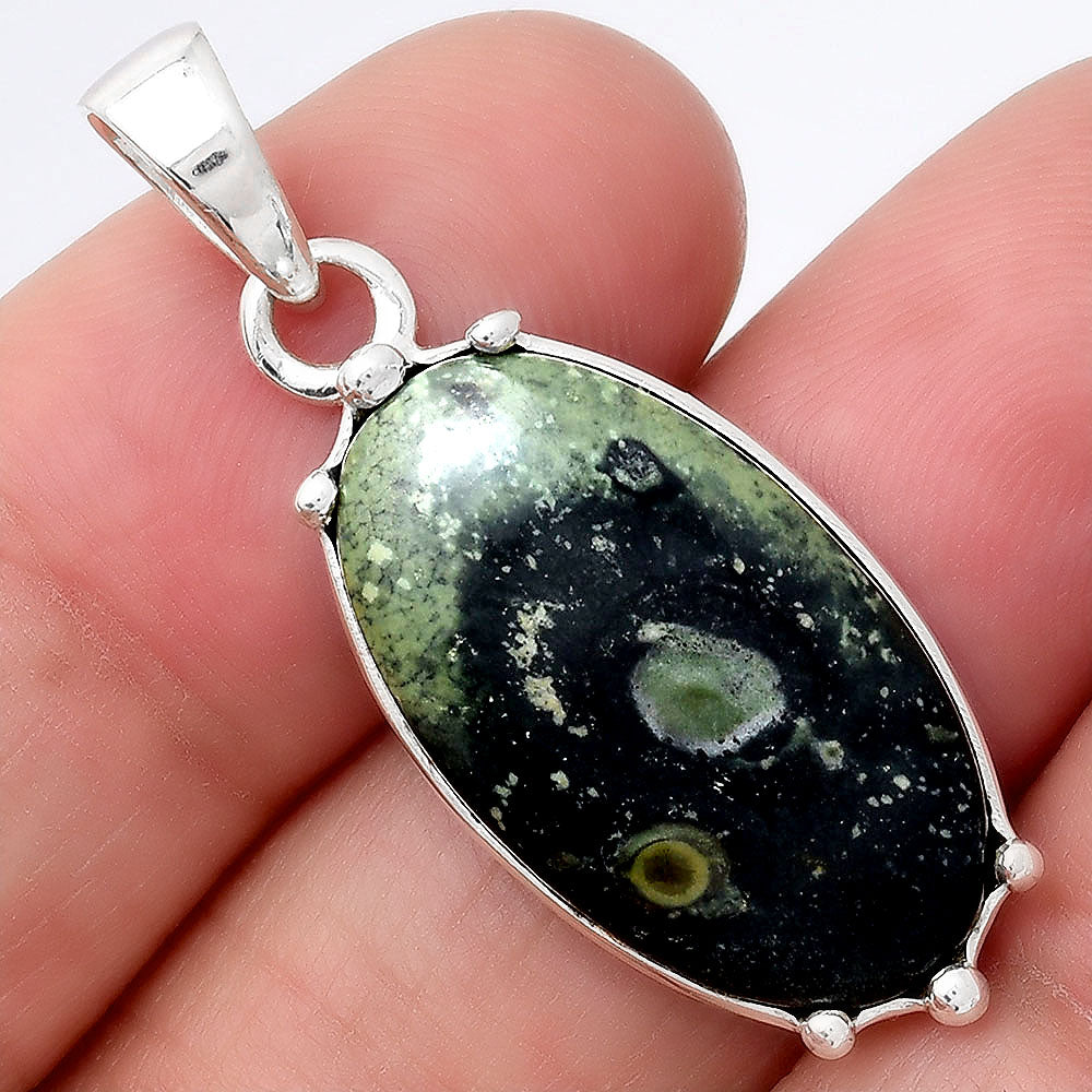 Natural Star Galaxy Jasper Pendant P-1349 SDP154194