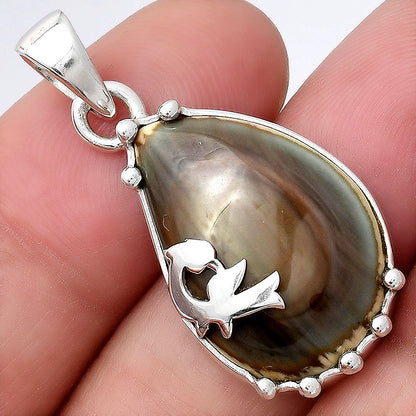 Natural Imperial Jasper Pendant P-1698 SDP154214