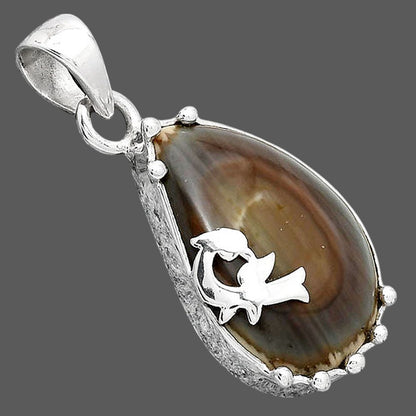 Natural Imperial Jasper Pendant P-1698 SDP154214