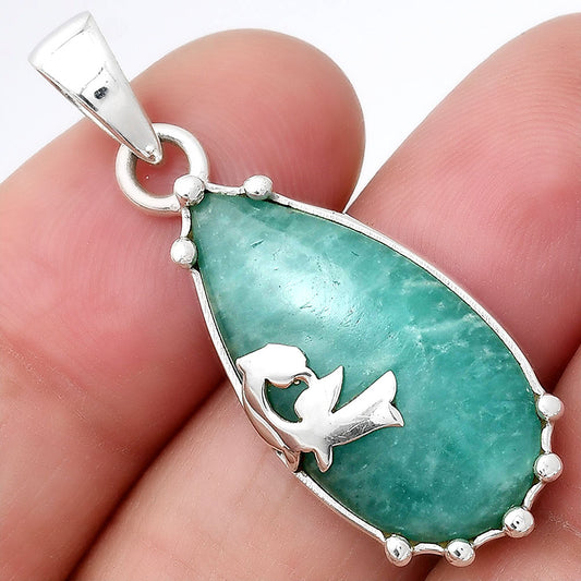 Natural Paraiba Amazonite Pendant P-1698 SDP154217
